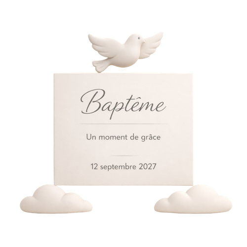 Faire-part de baptême